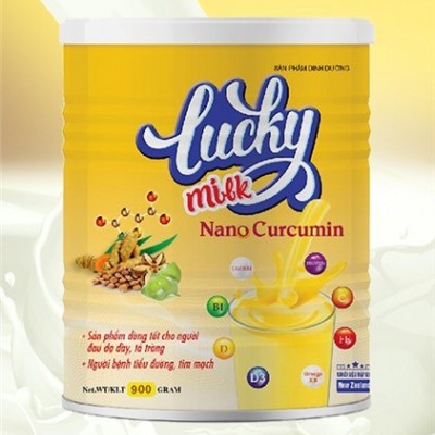 SỮA NGHỆ 900gr LUCKYMILK NANO CURCUMIN 