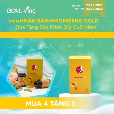 Viên Nang nhân sâm CND Ginseng Gold