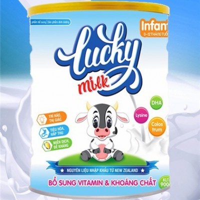 SỮA DINH DƯỠNG LUCKYMILK INFANT 900GR DINH DƯỠNG CHO TRẺ SƠ SINH ( TỪ 0 ĐẾN 12 THÁNG TUỔI)