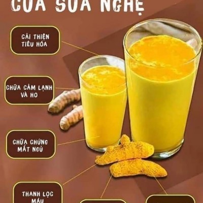TÁC DỤNG TUYỆT VỜI CỦA SỮA NGHỆ